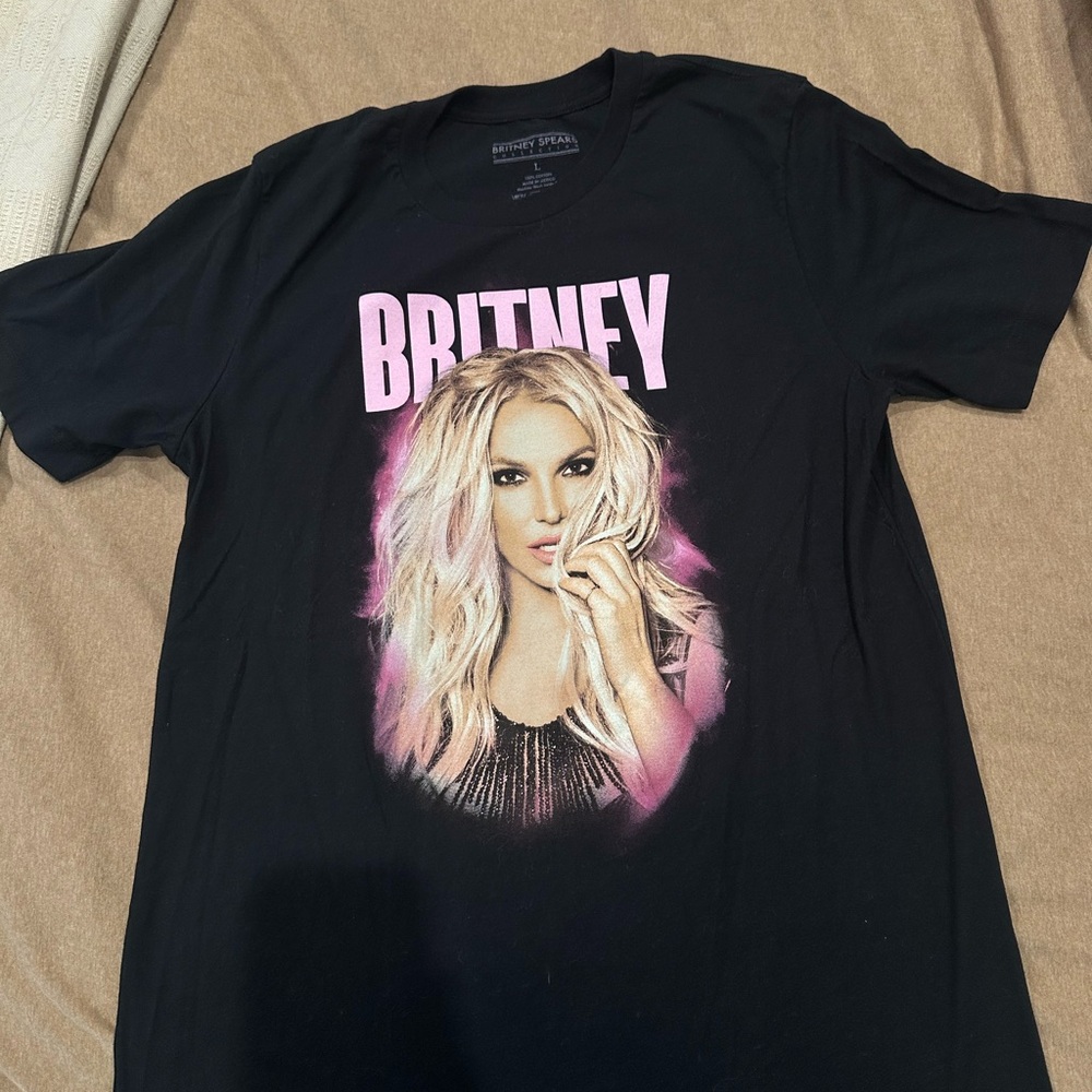 Black Britney Spears 2018 Concert T-Shirt